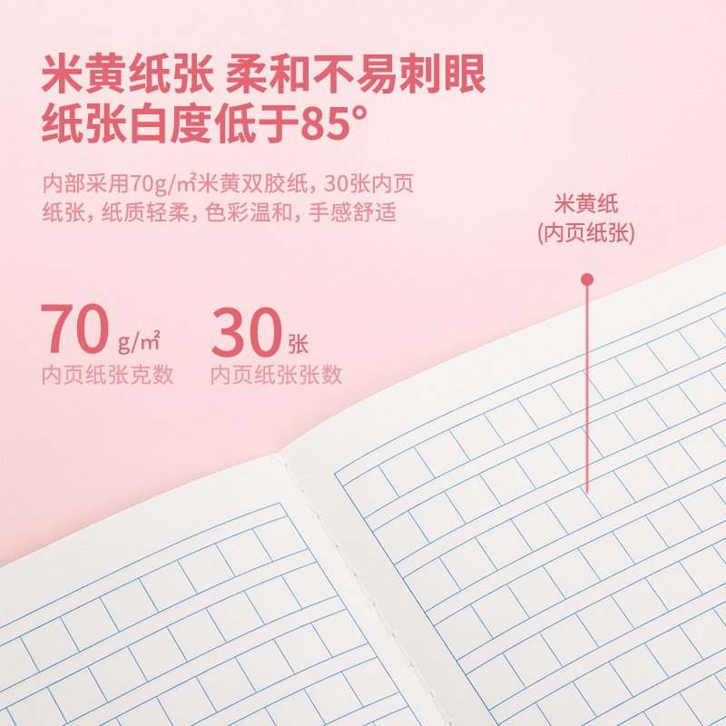 DELI FA530 초등학생 1 학년과 2 학년을위한 연습 책