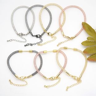 �~僱�ɫ18k��ɫ3MM��ˮ荾W������K diy���r�� �ֹ������W��K