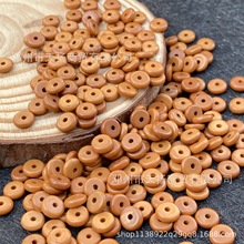 橄榄核圆边隔片垫片散珠饰品配珠半成品DIY手工手串文玩佛珠配饰