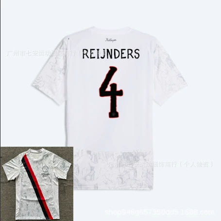 Версия футбольной формы 25-26 Тайланд Tottenham Son Heung-min Barcelona Yamal Manchester City Haaland Marseille home and away jersey