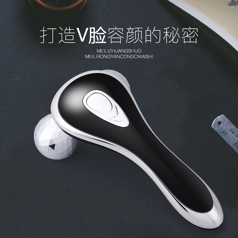 クロスボーダーローラー痩顔器3Dマッサージ美容器手動リフトVフェイス痩せ二重あごフェイスマッサージ器しわ対策|undefined