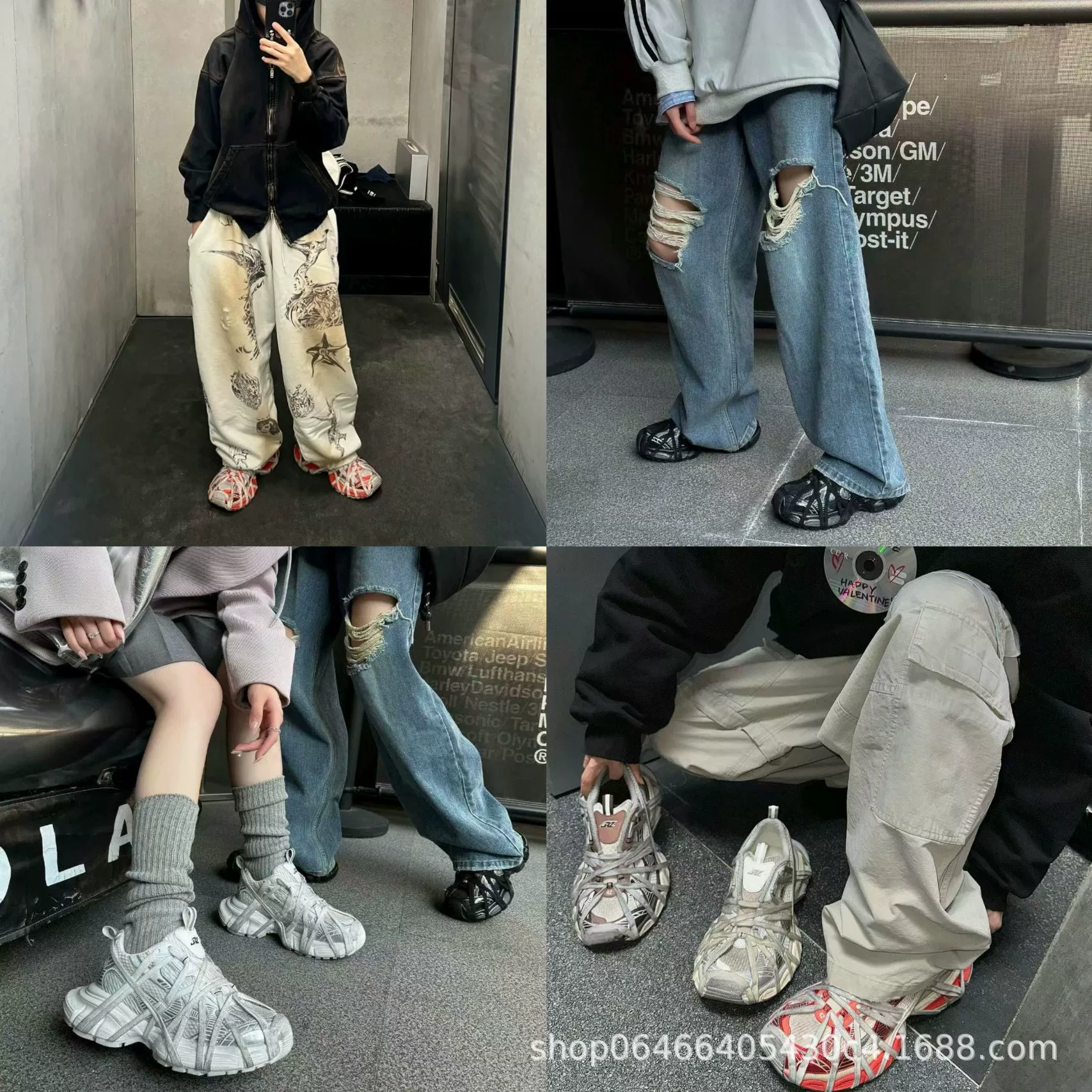 Кроссовки dad shoes (Couple Paris) 3XL Spider-Man — массивная подошва, ретро унисекс