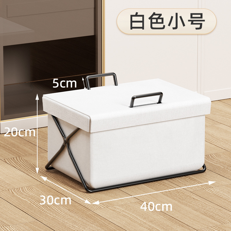 Dormitorio armario cesta de almacenamiento hogar cajón de tela plegable cesta de almacenamiento ropa interior pantalones ropa plegable caja de almacenamiento