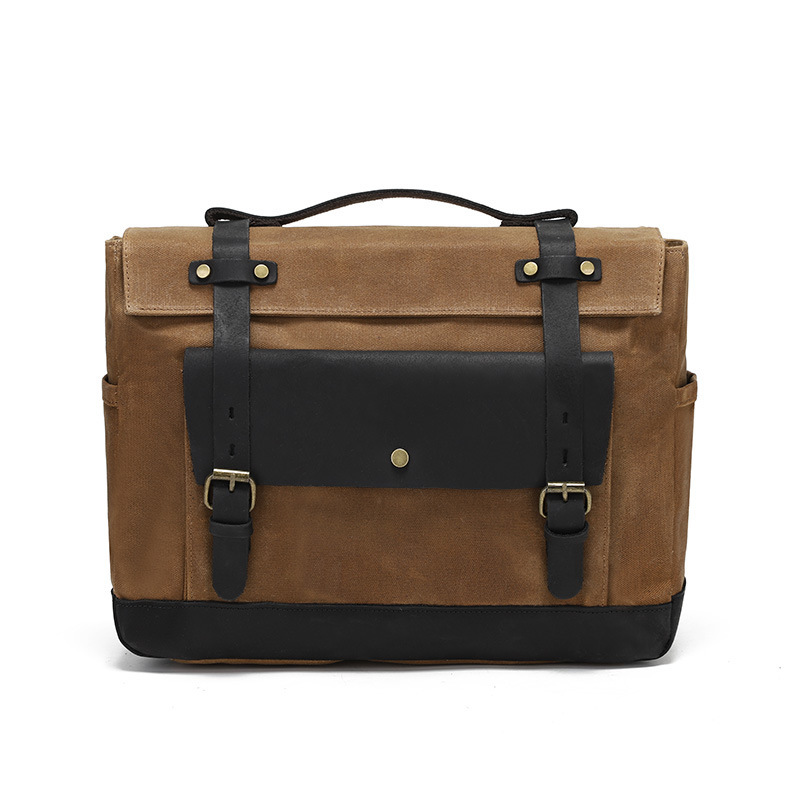 Bolsa de motocicleta desmontable, bolsa a prueba de rociadores, bolsa de equipaje, bolsa de trasera, equipo de ciclismo, hombro único con cuero de cabeza