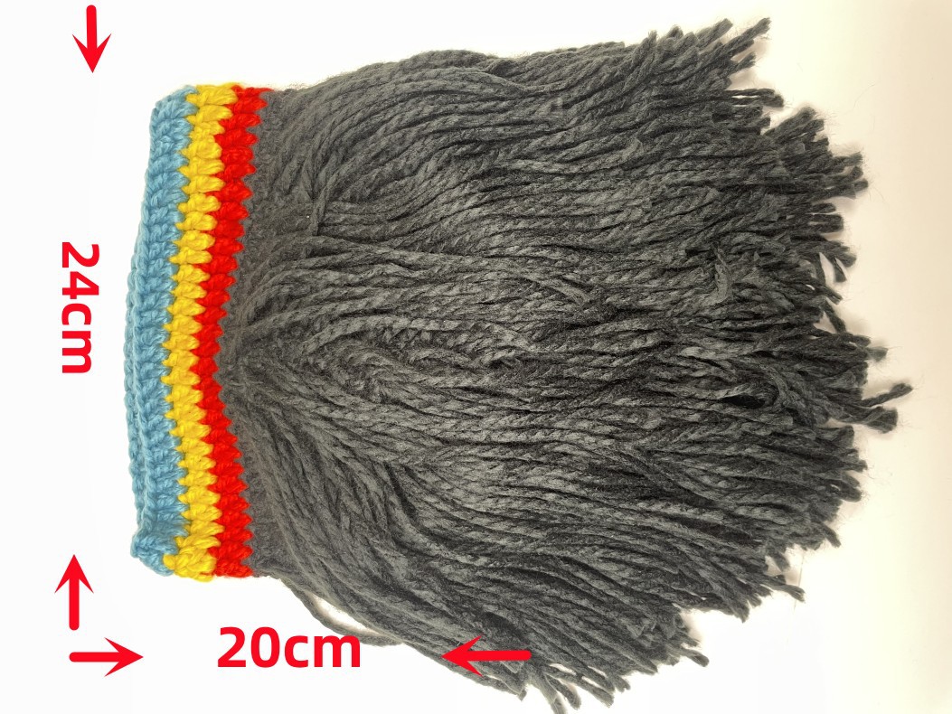 Berretto con dreadlocks e parrucca uomo donna cappello caldo_voghion.com