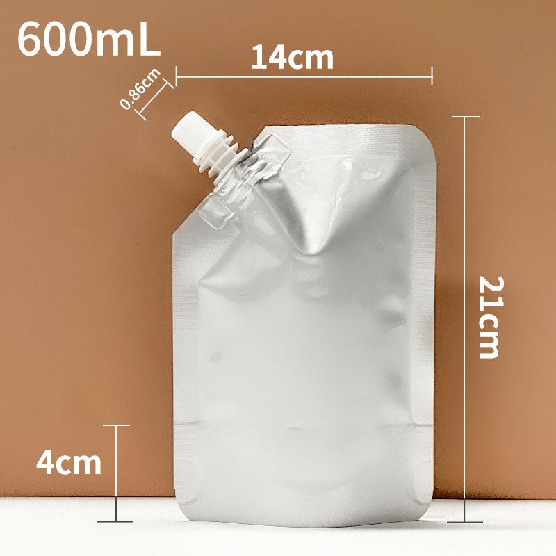 アルミ箔吸口袋ソーススープ牛乳液体包装袋飲料自立式出前スープ袋高温100度|undefined