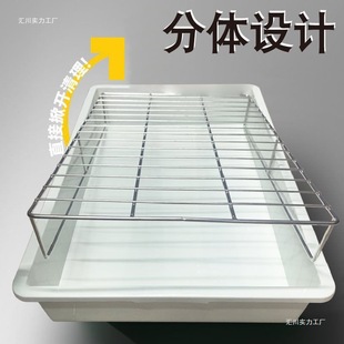 Stainless Steel Dog Toilet Anti-Trampling Urine Non-Stick Foot Pet Elevated Shelf Small and Medium-Sized Dog Dog Potty