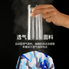 Summer headscarf wholesale: UV-protective face mask for outdoor activities&mdash;perfect for fishing, cycling, and sports; men's ice-silk neck gaiter with magic-trick versatility.