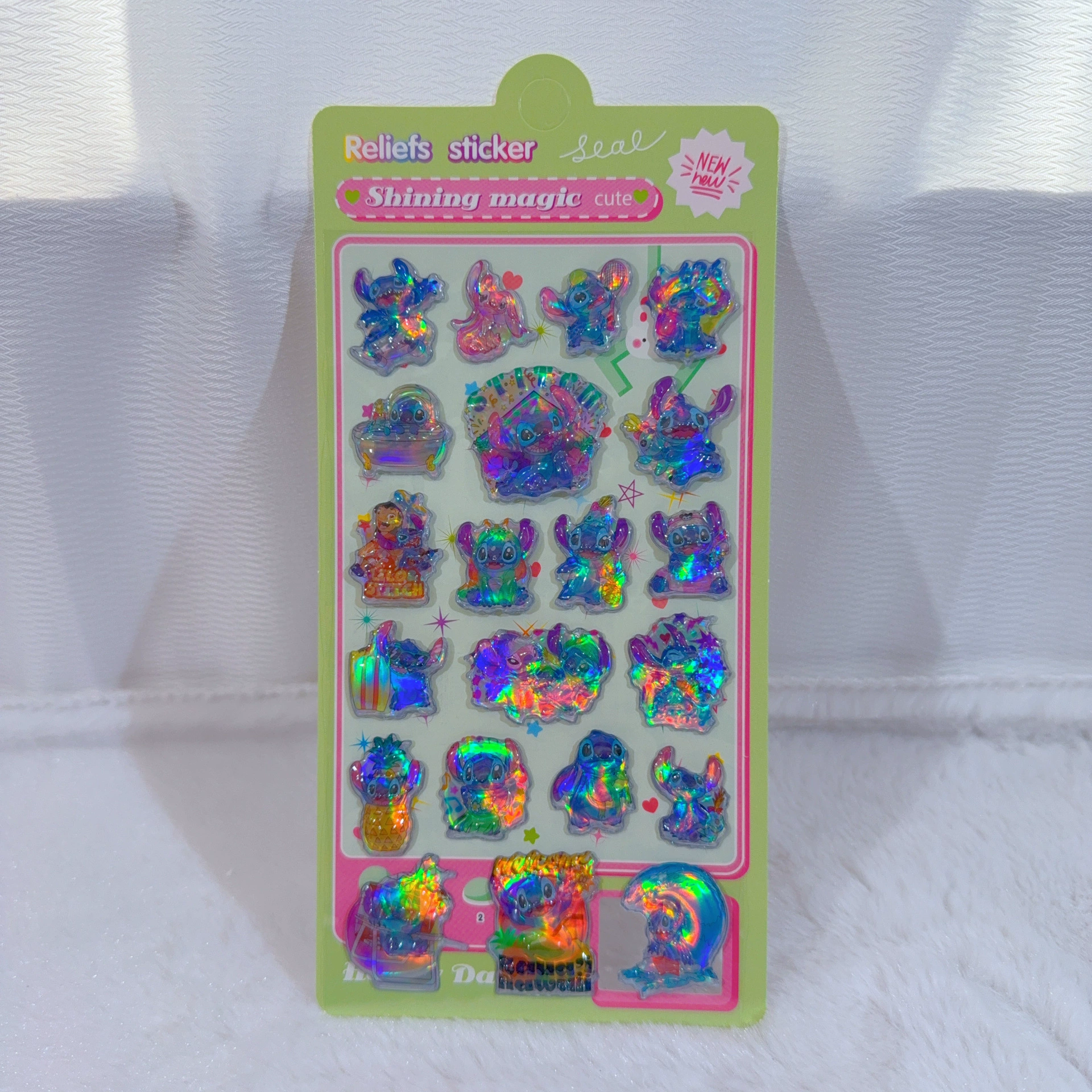Children's three dimensional sticker, stickers, phone case, 3D
