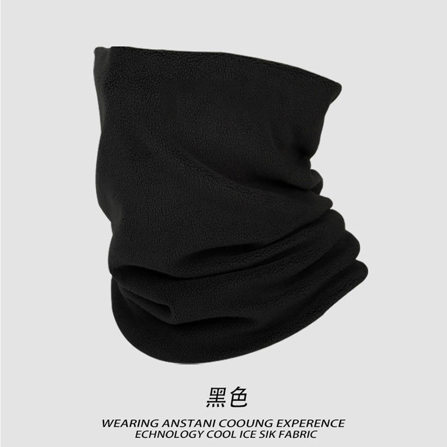 Máscara cálida a prueba de viento para ciclismo de otoño e invierno para hombres Funda multifuncional para cuello para exteriores con orejas colgantes Funda para cuello a prueba de frío Funda para cuello