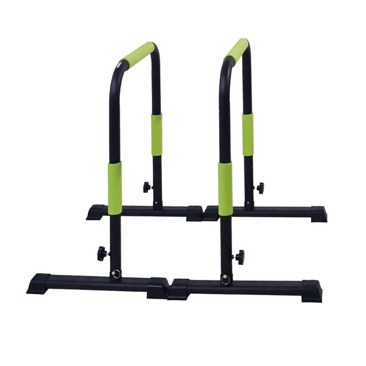 brazo de barra paralela simple de tipo dividido flexión y extensión ajustable de barra paralela interior delantero horizontal de soporte de salud de la calle