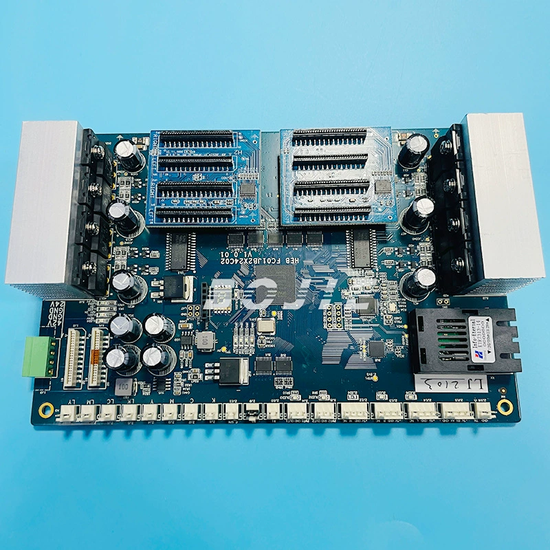 Плата XP600 Noble Hanson XP600 четырехголовая плата для малого фотопринтера UV, линия платы V1.0.01, сетевой порт