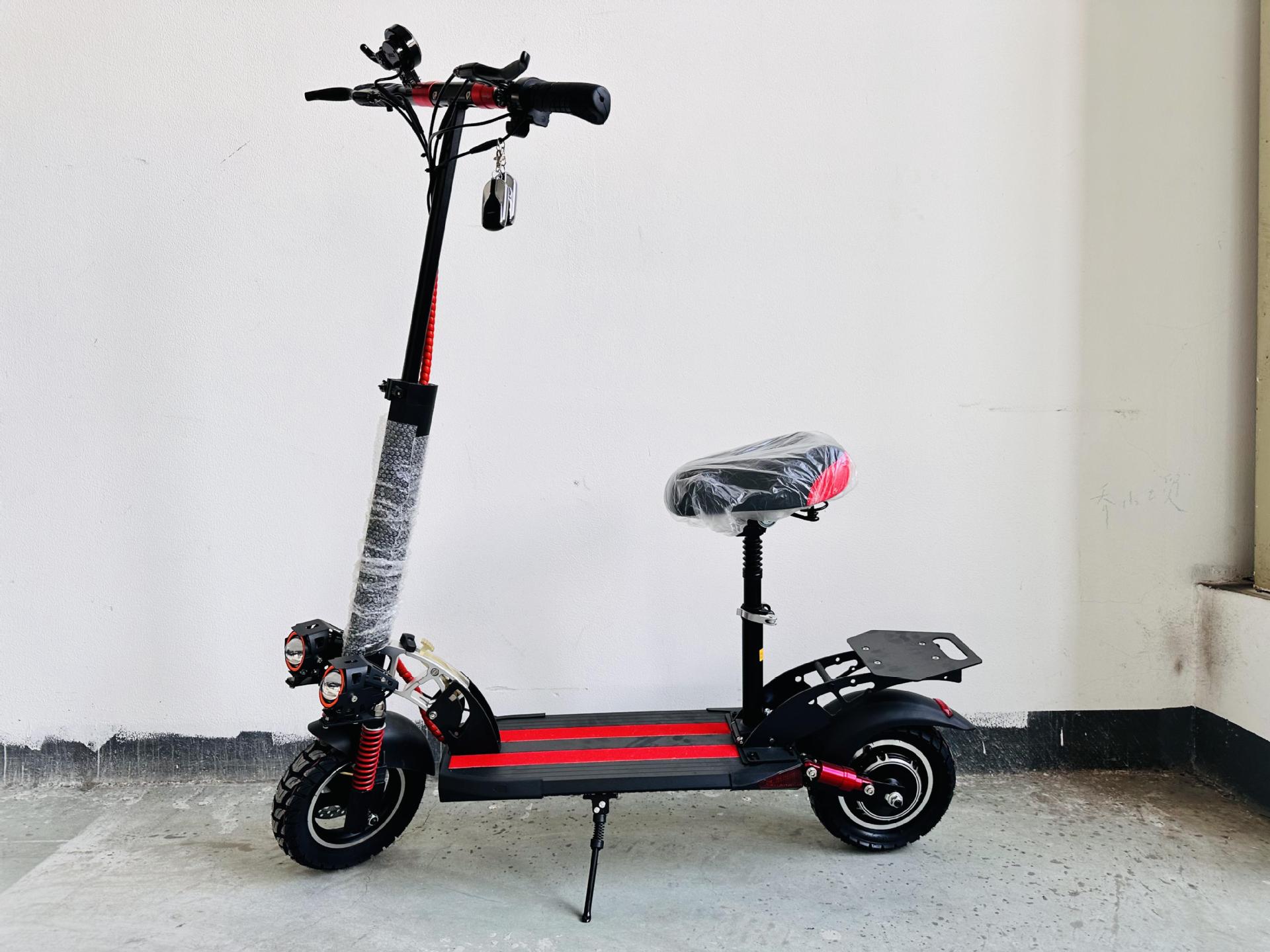 Cross-Border Export of Electric Mobility Scooters 10inch - Adult Foldable Scooters for Commuting, Electric Scooters