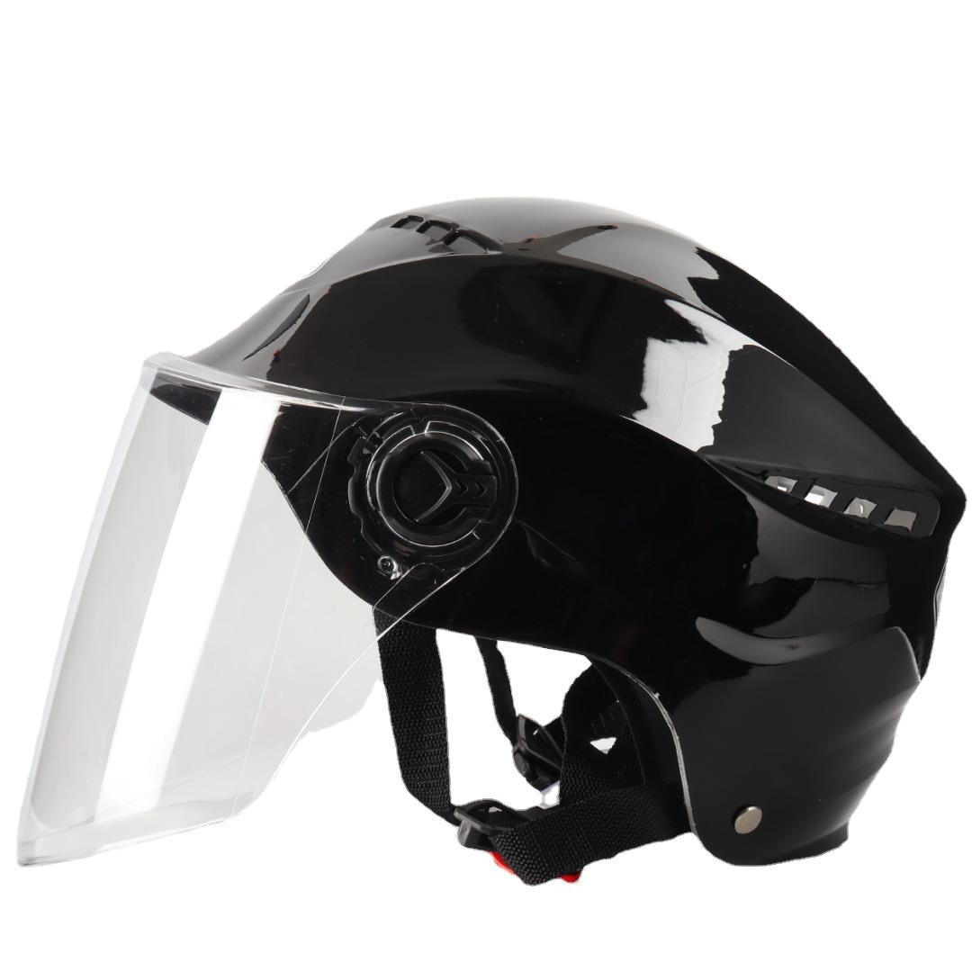 브라이트 블랙 [투명 롱 렌즈]]