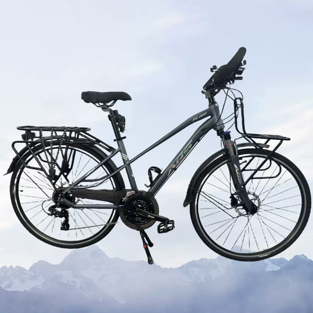 川藏骑行神器旅行自行车24/27速27.5寸700C铝合金油碟旅行车男款