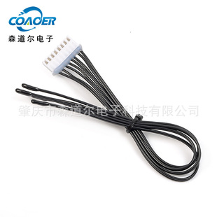 CWF52 water drop type combination probe epoxy ntc thermistor 10K 1% energy storage product overheating protection