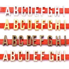 26个大写英文字母珠子DIY饰品配件吊坠 创意带孔手链项链挂件S123