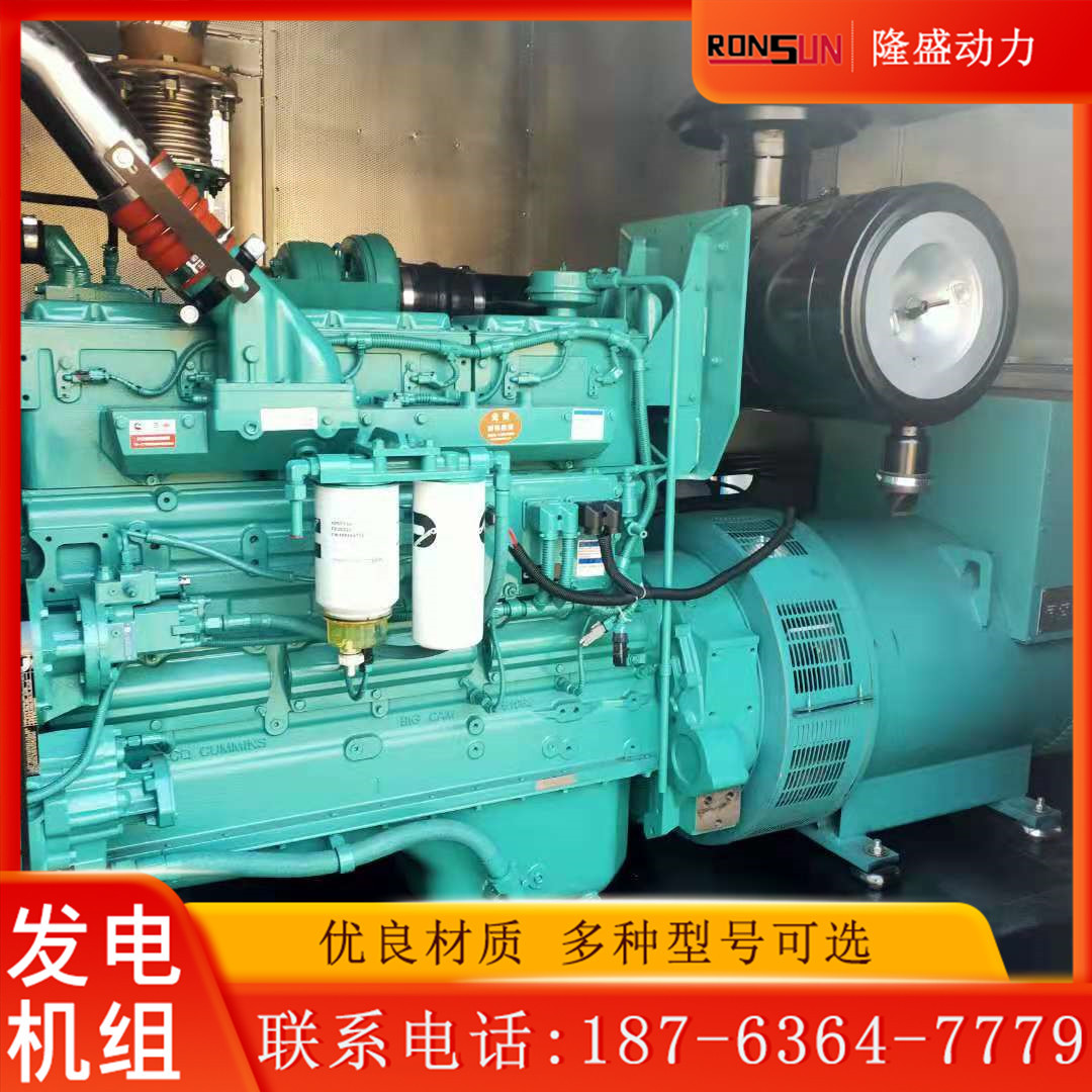 康明斯300千瓦发电机组 工程施工用户外发电延边发电机 厂家供应