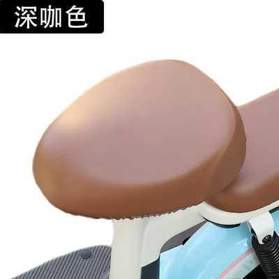 Aima Seat Protection Cover, Electric car cushion - waterproof-dark-brown-front-seat