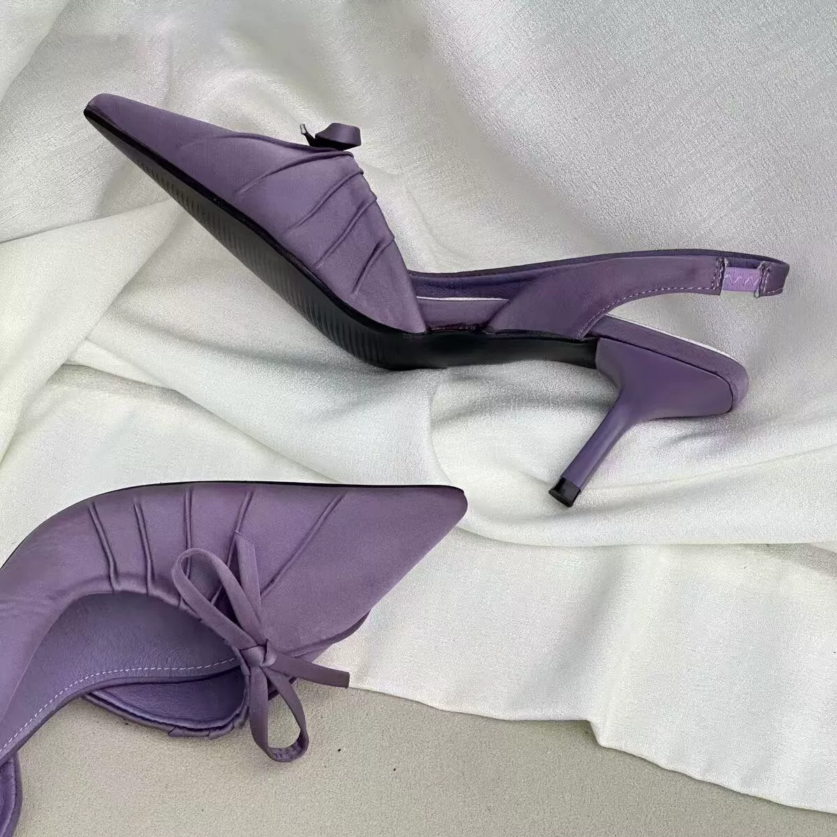 Cute sandals with bow, Korean style, Spring/Fall 2025 model