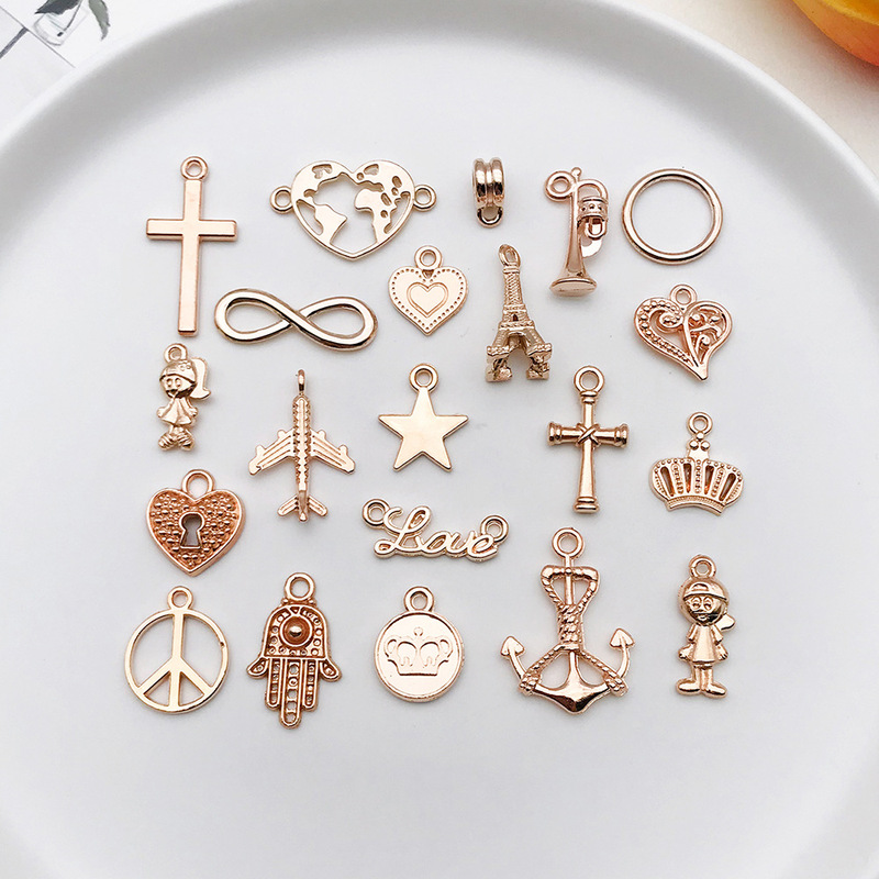 1 Kc Gold Alloy Jewelry Accessories DIY Bracelet Necklace Small Pendant DIY Retro Aircraft Rudder Star Pendant 1 Kc Gold Alloy Jewelry Accessories DIY Bracelet Necklace Small Pendant DIY Retro Aircraft Rudder Star Pendant