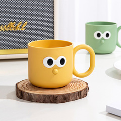 Simple minimalist bathroom toothbrush holder, plastic household creative cute toothbrush cup, student mouthwash cup, toothbrush cup wholesale