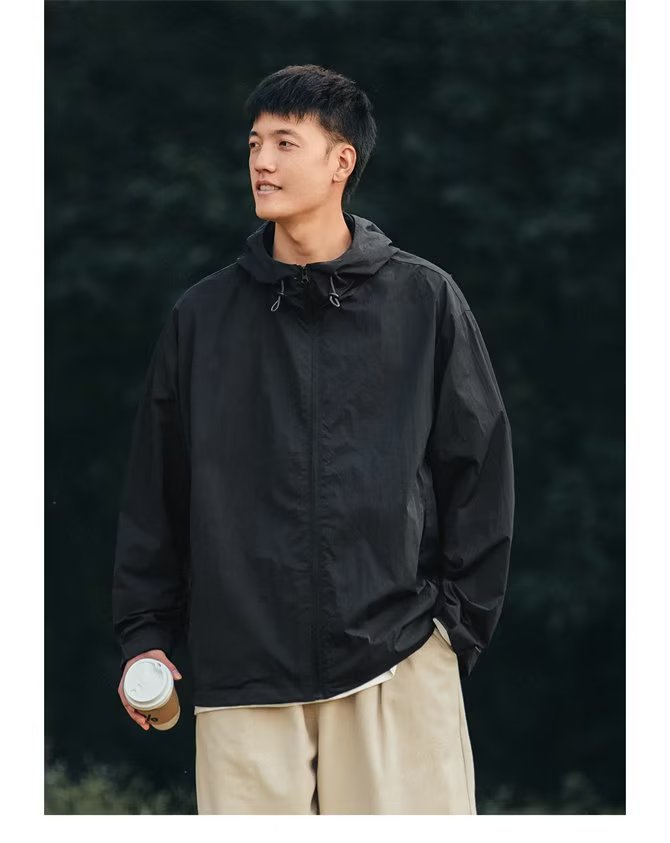 2025 New jacket for casual handsome men's clothing, Korean version spring and jackets, trendy brand autumn jackets_voghion.com