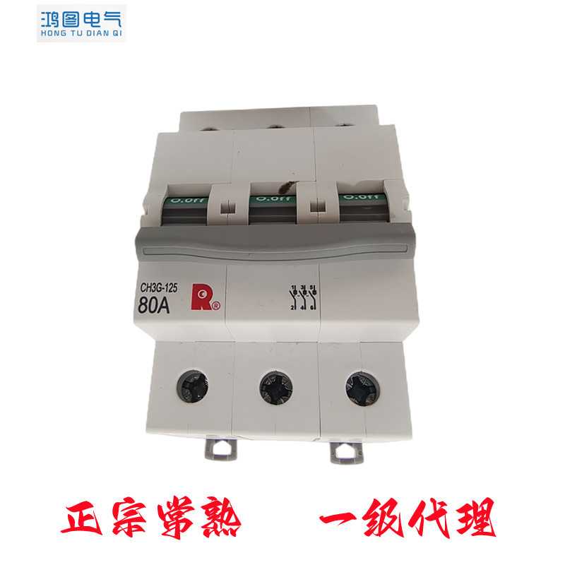 代理经销正宗常熟开关厂CH1G-100系列隔离开关