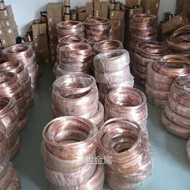 东莞现货供应T2紫铜线 黄铜线 导电铜丝 直径 0.3 0.5 0.8 -6mm