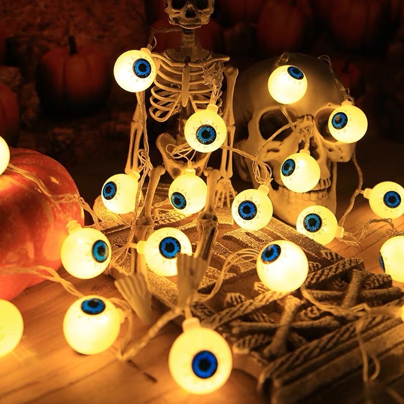 ハロウィンライトストリング LED ストリングライトカボチャ装飾ライトハロウィンライトバッテリーボックス雰囲気ライトストリングライト LED ストリングライト|undefined