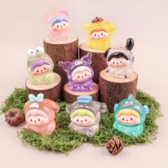 氷透細閃三麗鴎首子diy樹脂部品ブラインドバッグ萌え粒置物ペンダントキーホルダーアクセサリー