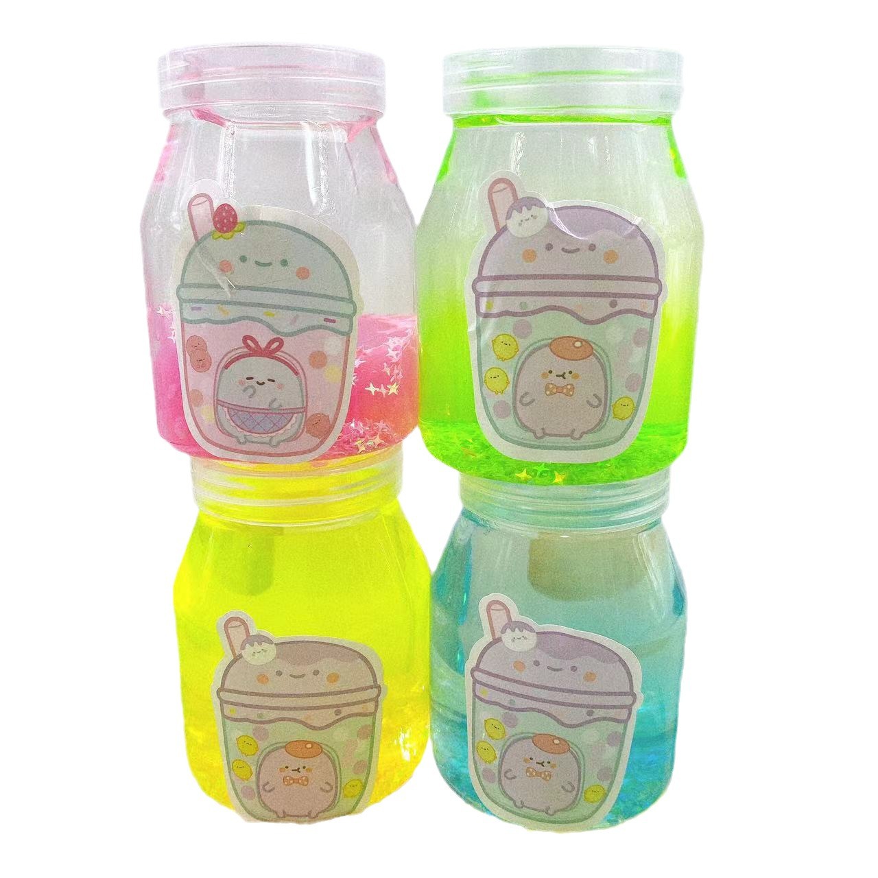 Juguetes para niños barro de cristal de barro espumante cinta adhesiva sequinilla slim DIY descompresión alta permeabilidad 2 yuanes al por mayor