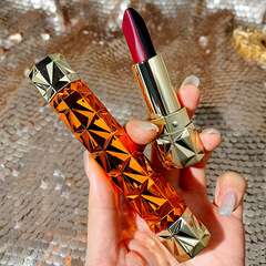 AGAG 3D Magic 10-Color Lipstick, Matte Velvet Double-Ended Design, One Multi-Color Lipstick, Non-Drying