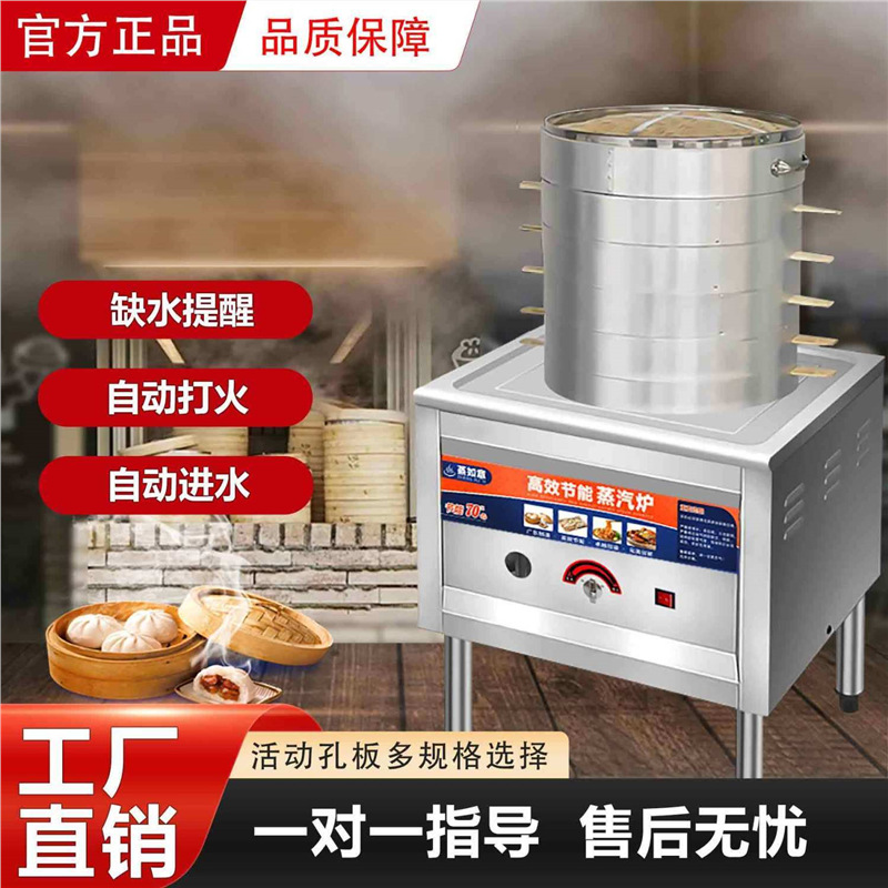 horno de vapor de paquete de tubo cuadrado con ventilador, horno de vapor de paquete de jaula de paquete de vapor de paquete de vapor de gas eléctrico y ahorro de energía de alta eficiencia