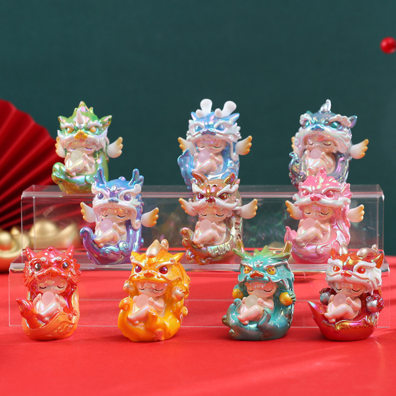 国风新款手办萌佛守护神盲盒潮玩创意客厅摆件装饰品送朋友节日礼|undefined