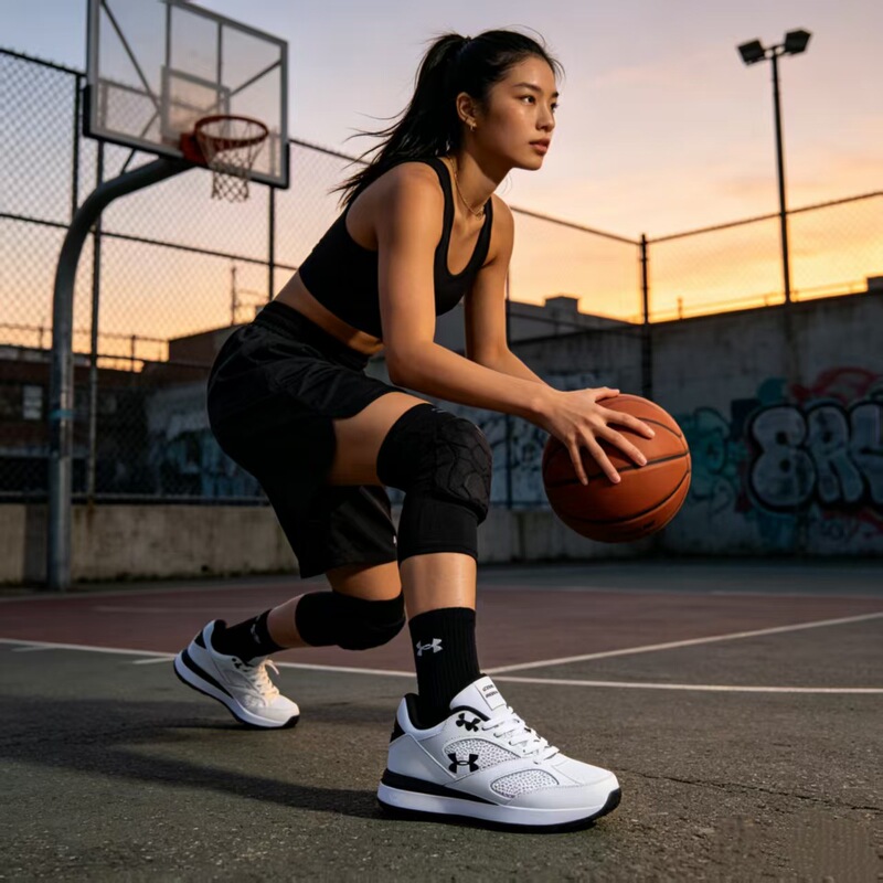 Cross-Border Ua Forrest Gump Style Practical Training Basketball Shoes for Men and Women, Summer Breathable Mesh Surface, Cushioning, Rebounding, and Wear-Resistant Sports Shoes