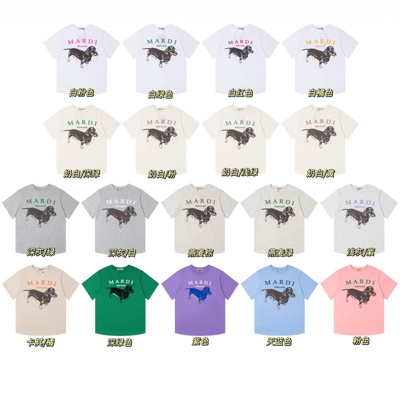 free size hem semi-arc South Korea fashion I short sleeve women's summer new T-shirt printed round neck jacket a generation of hair