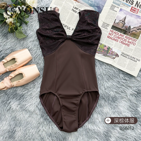 Deep brown+white green