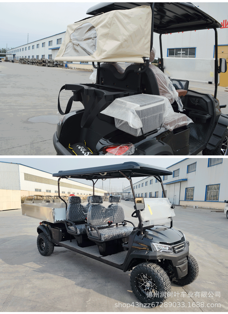 Cross-Border Supply of Golf Carts, Hotel Real Estate Reception Sightseeing Carts, Scenic Resort Golf Course Golf Carts