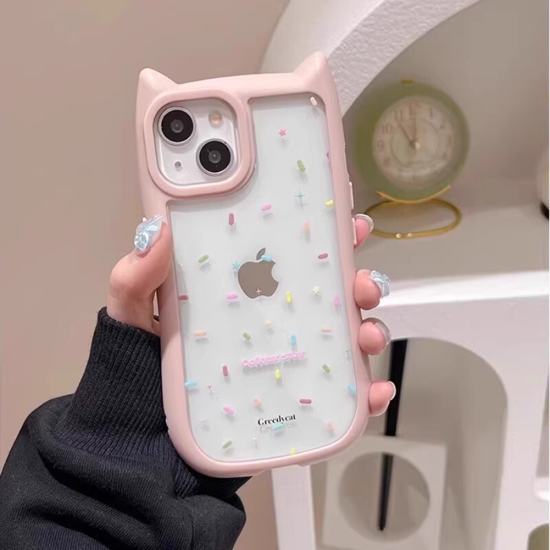 Iphone16 promaxカラーポイント保護カバー13アップル12フルスクリーンカラーポイント15携帯ケース14plus|undefined