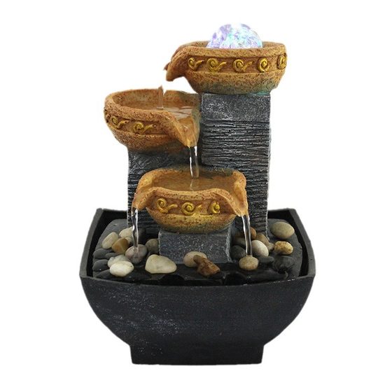 Home Decor Desktop Water Ornaments Office Feng Shui Ornaments Desk Fountain Amazon Cross-border Daifa