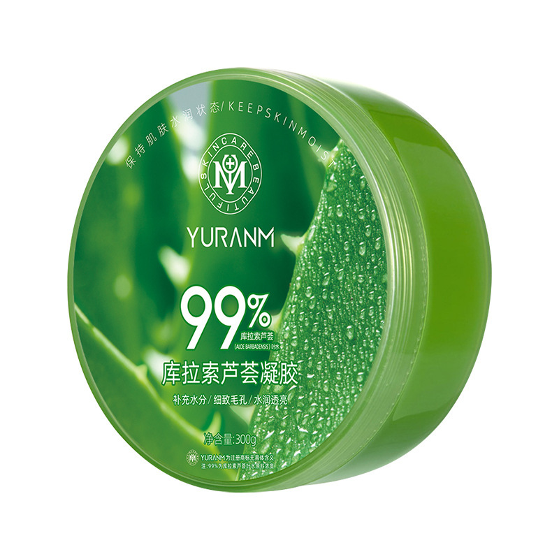 Yuranmei アロエベラジェル 300 グラム水分補給、保湿、若返り、日焼け後の効率的な水分補給と保湿アロエベラジェル卸売本物|undefined