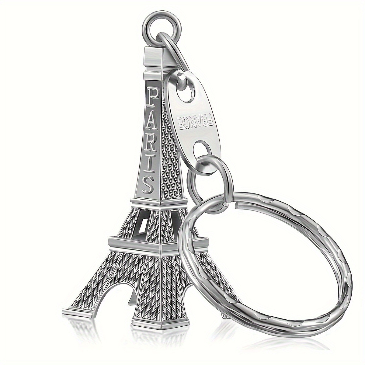 Francia Torre Eiffel llavero metal París Torre cadena Taobao actividad regalo promoción