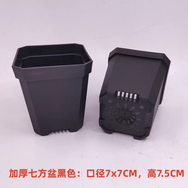 [加厚七方黑色]