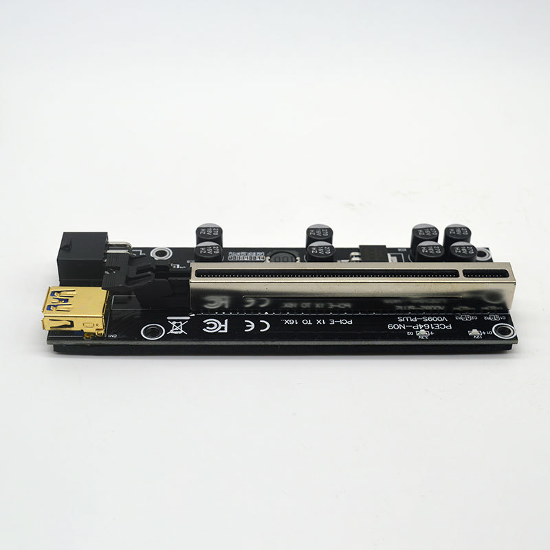 ����VER009S PLUS�Կ��ӳ���pcieת�ӿ��ƽ�8���ݴ���1X16X