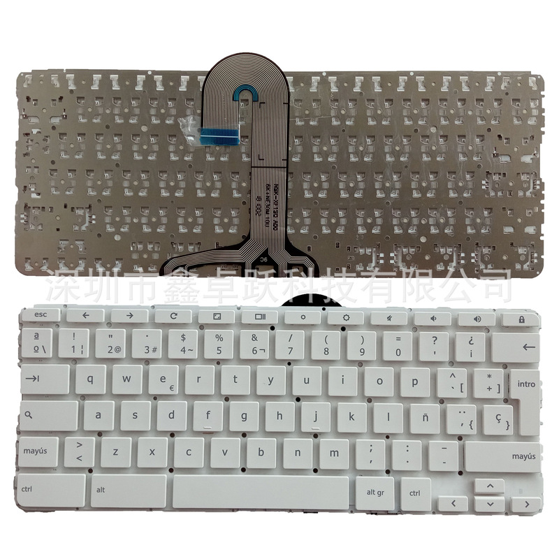 SP for HP chromebook x360 11-AE 11-ae000 laptop keyboard