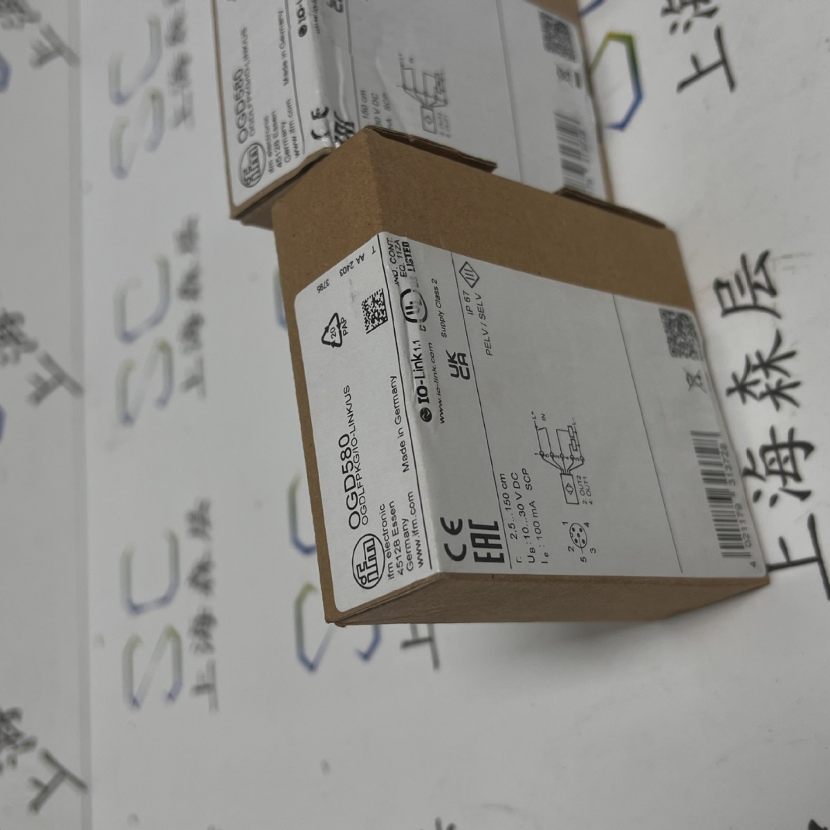 IFM易福门激光测距传感器OGD580上海森层现货供应