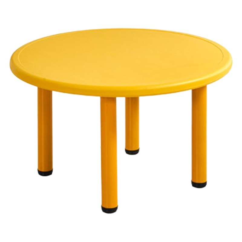 Kindergarten Special Plastic Table and Chair Size Round Table Children's Study Table Baby Writing Dining Table Drawing Table