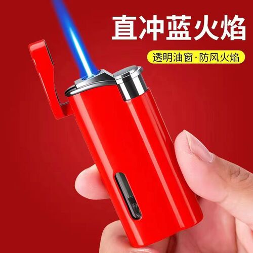 Hollywood twelve zodiac windproof lighter inflatable high-end creative Baijiaxing gift for boyfriend