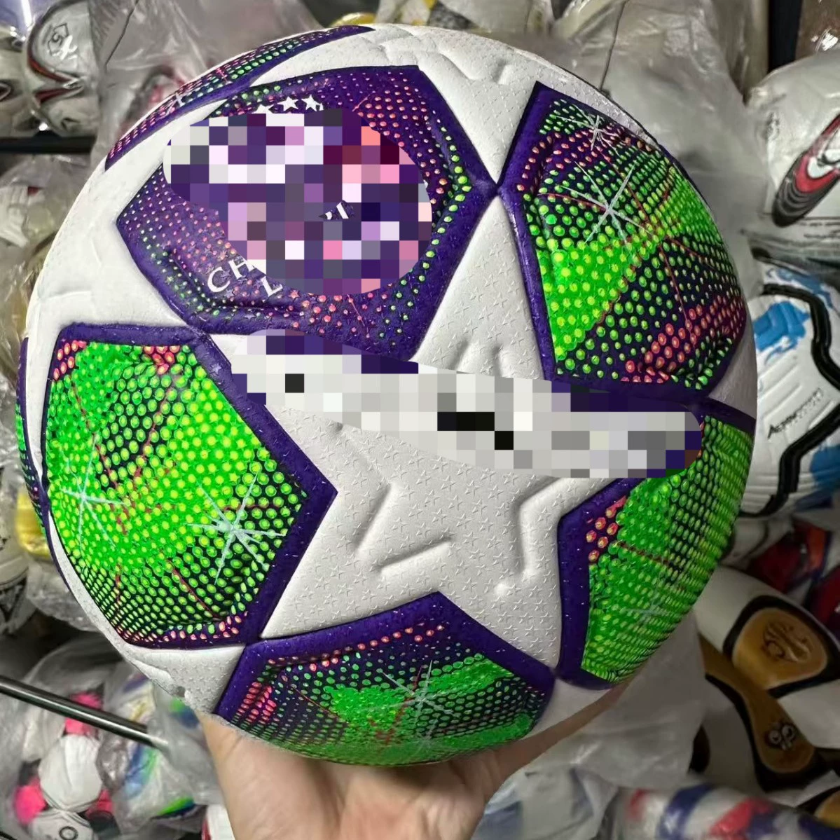Заводская оптовая цена мяча для футбола Premier League Champions League Pentagram World Cup детская тренировочная одежда из PU кожи с клеем